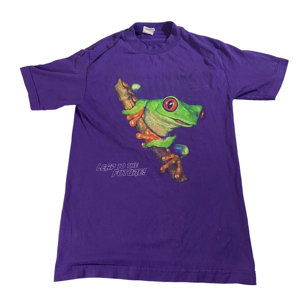 Vintage Leap to the Future Little Brownie Originals Short Sleeve Shirt Size S